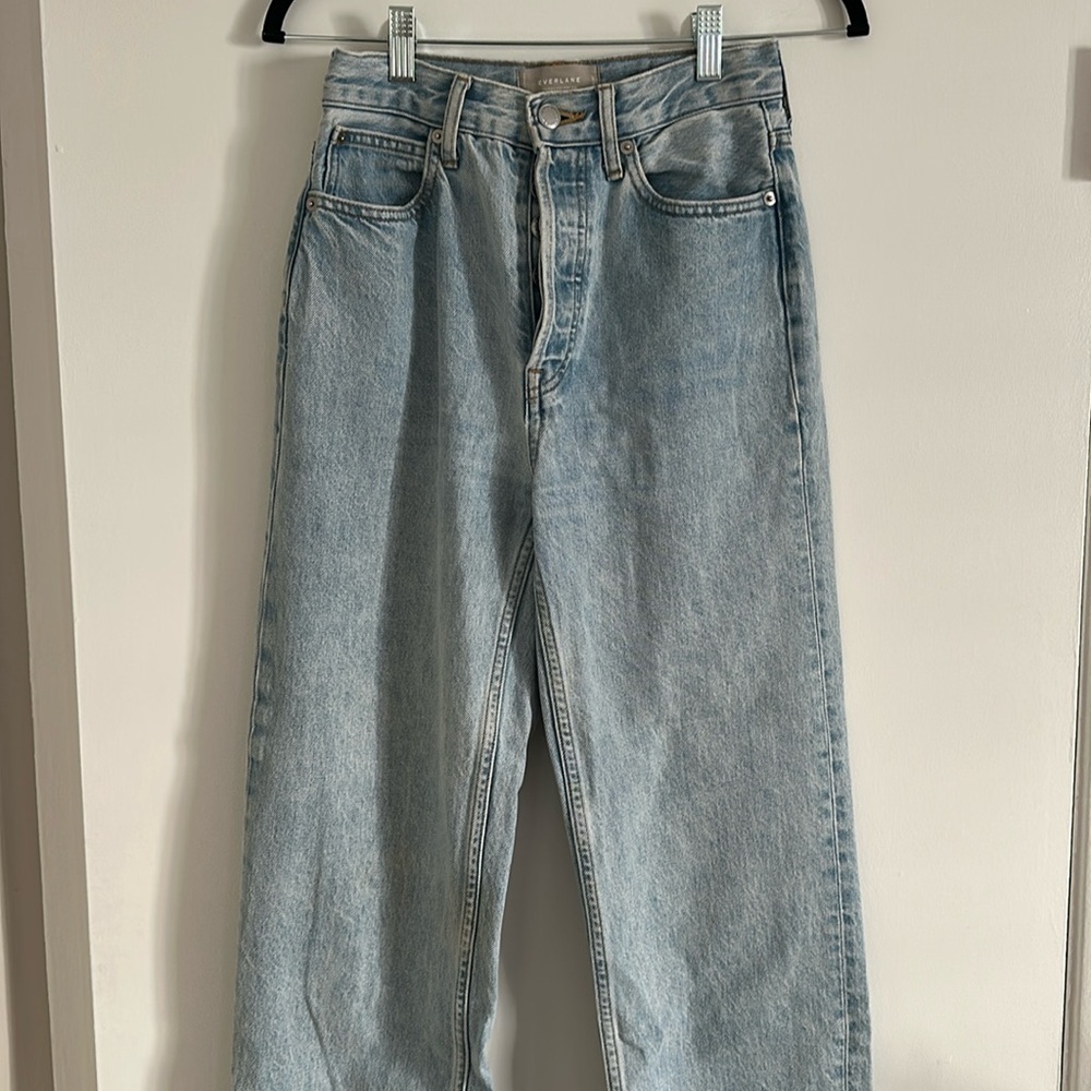 Everlane Rigid Way- high Jean, Size 25, 27.5 Inseam